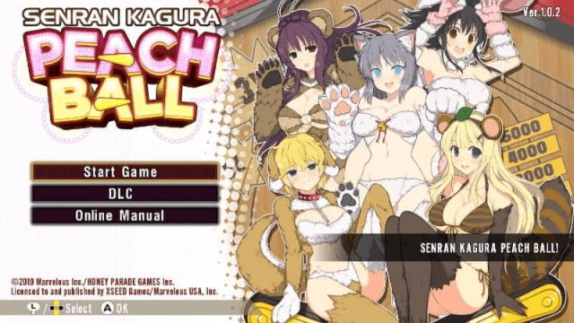 Senran Kagura Peach Ball screenshot 3 for Nintendo Switch